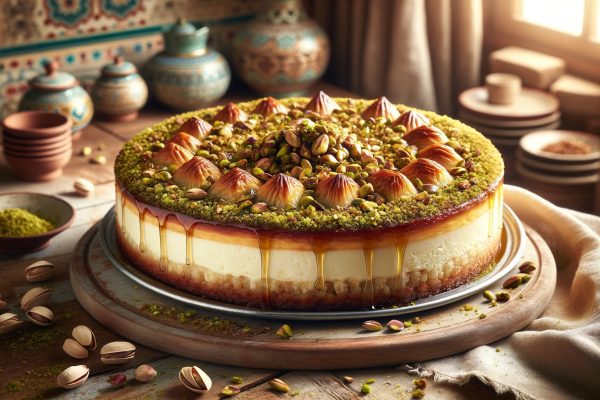Baklava Cheesecake: Middle East’s Signature Cake