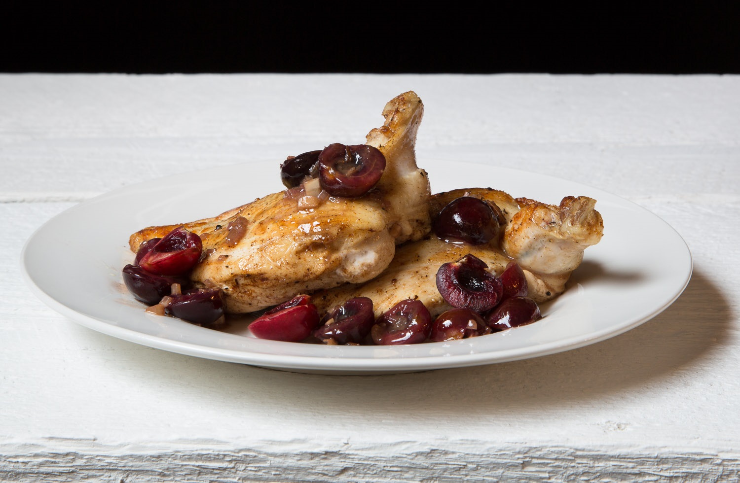 Chicken Breast With Dried Cherry Sauce