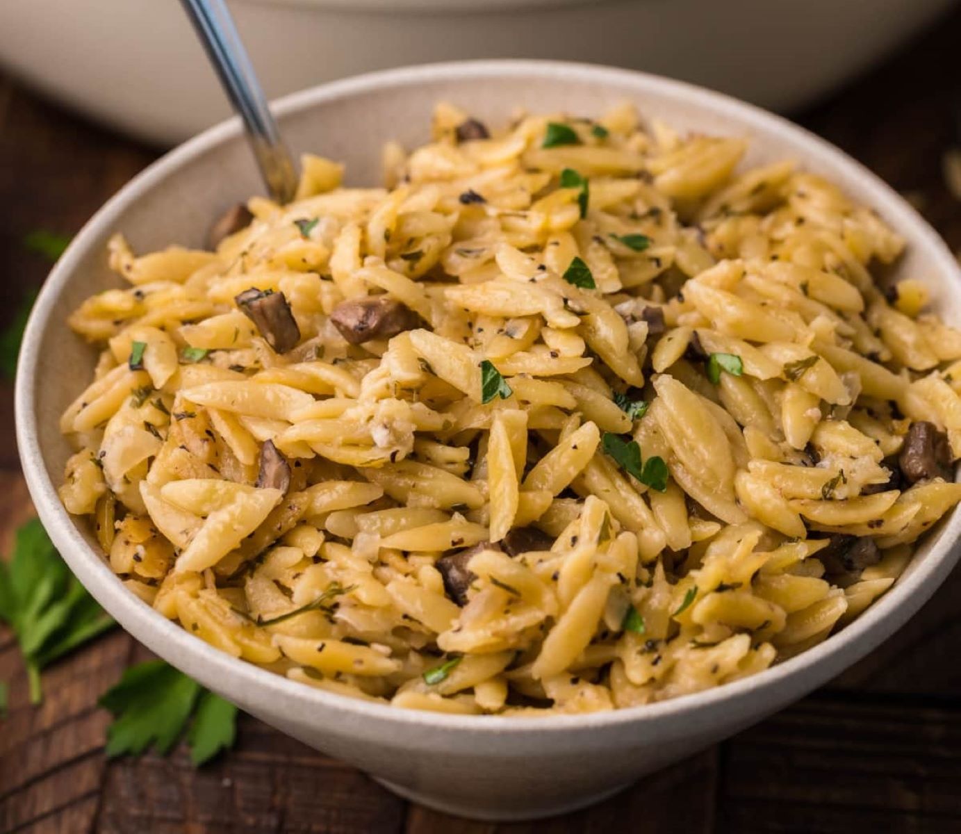 Delicious And Creamy Cheesy Pasta Risotto For French Fridays