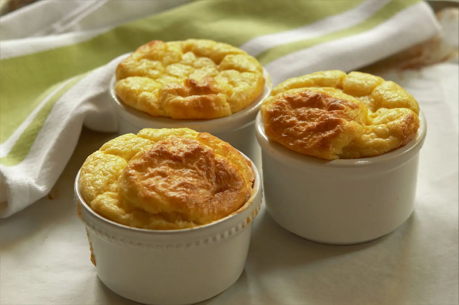 Delicious Cheese Souffles With Muenster And Comte: A French Delight