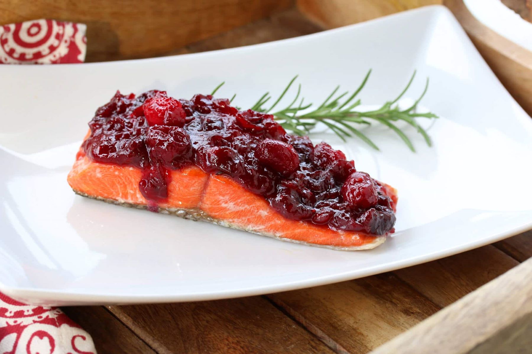 Delicious Cranberry Salmon Appetizers For The Holidays