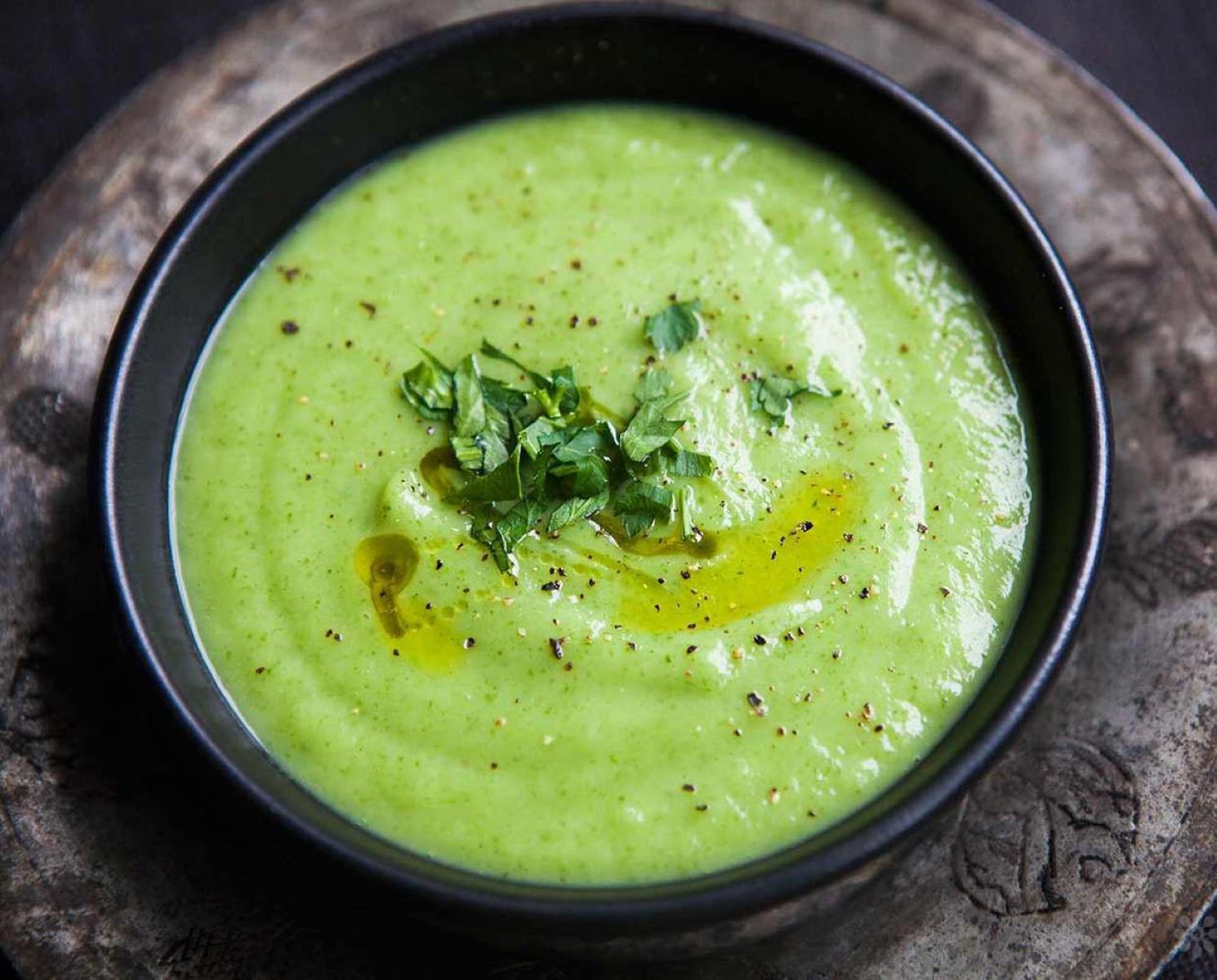 Delicious Green Irish Soup With Leeks And Parsnips For Foodies
