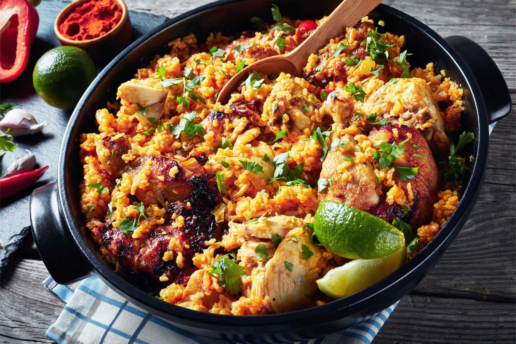 Delicious Paella For Foodie Friday