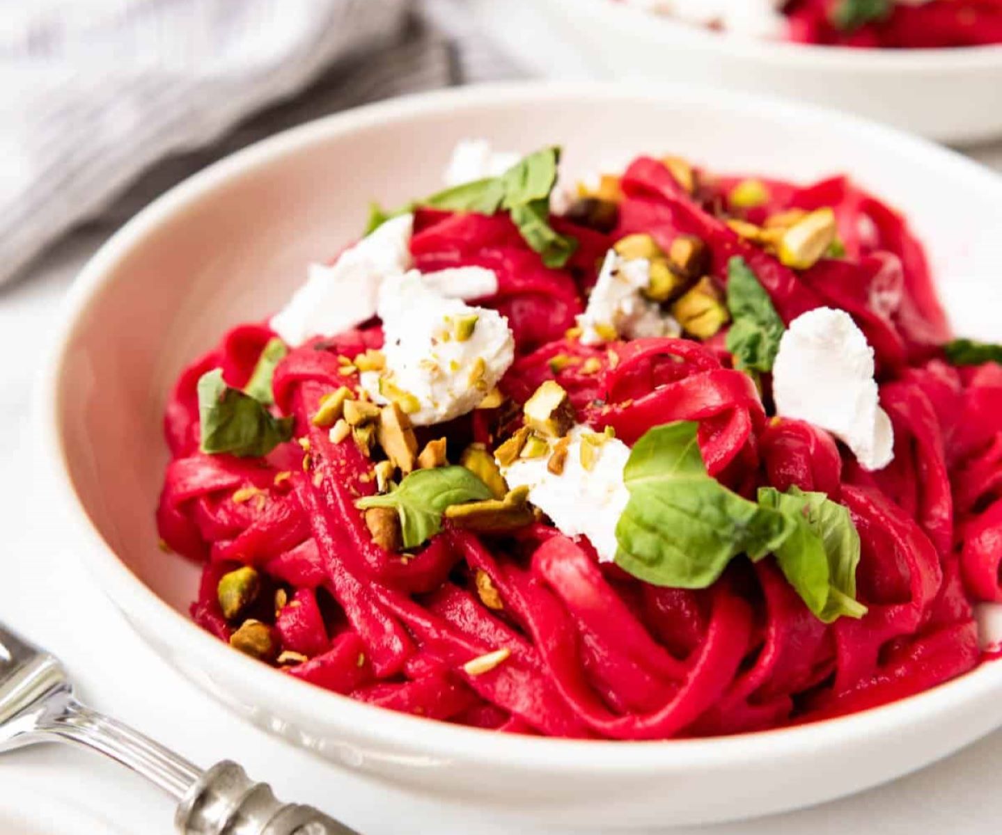 Delicious Pasta With Beet Greens And Sweet Onion
