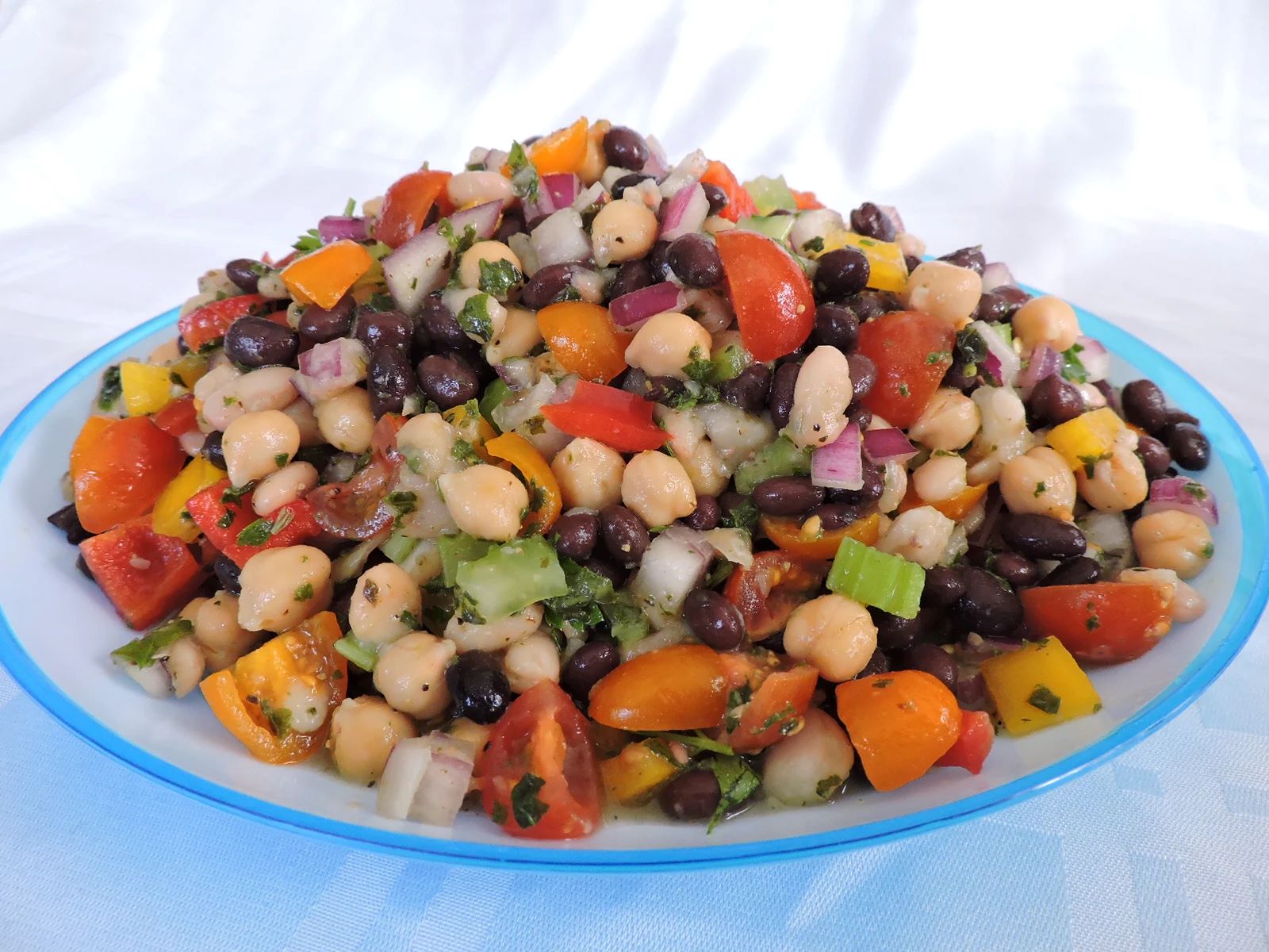 Delicious Three Bean Salad For Foodie Friday