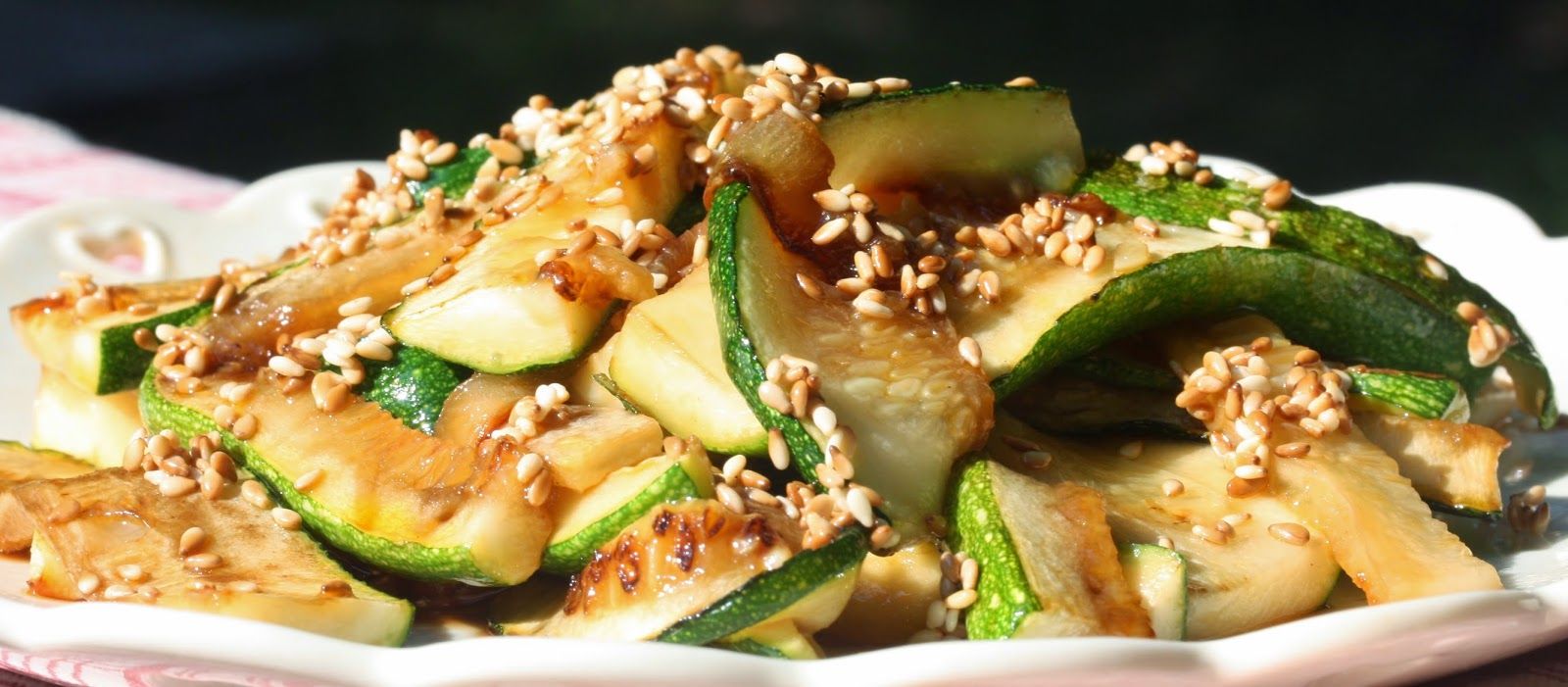 Flavorful Spicy Asian Zucchini Dish
