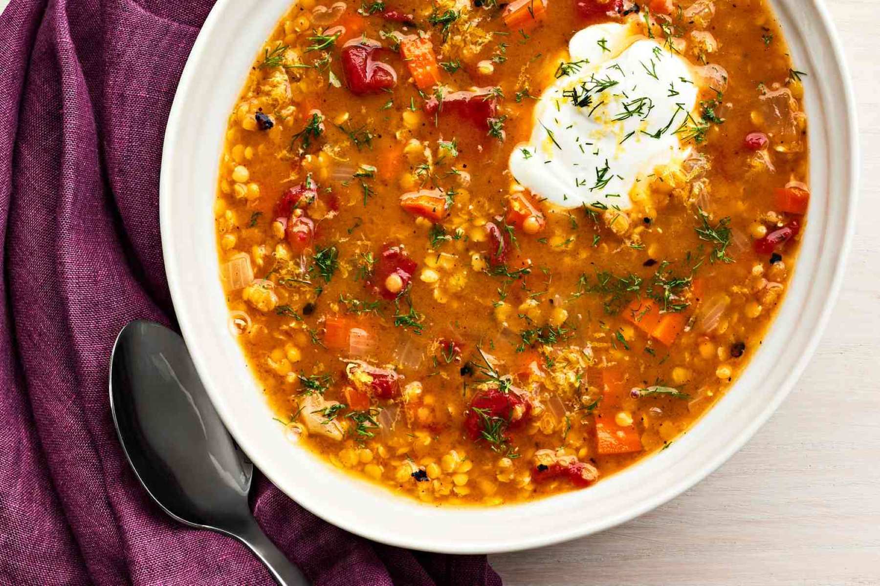 Healthy And Easy Red Lentil Stew For Nutritious Eating