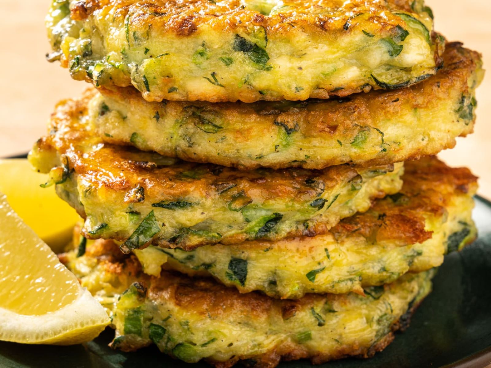 Healthy And Tasty Zucchini Pancakes Recipe For A Vegetarian Meal 