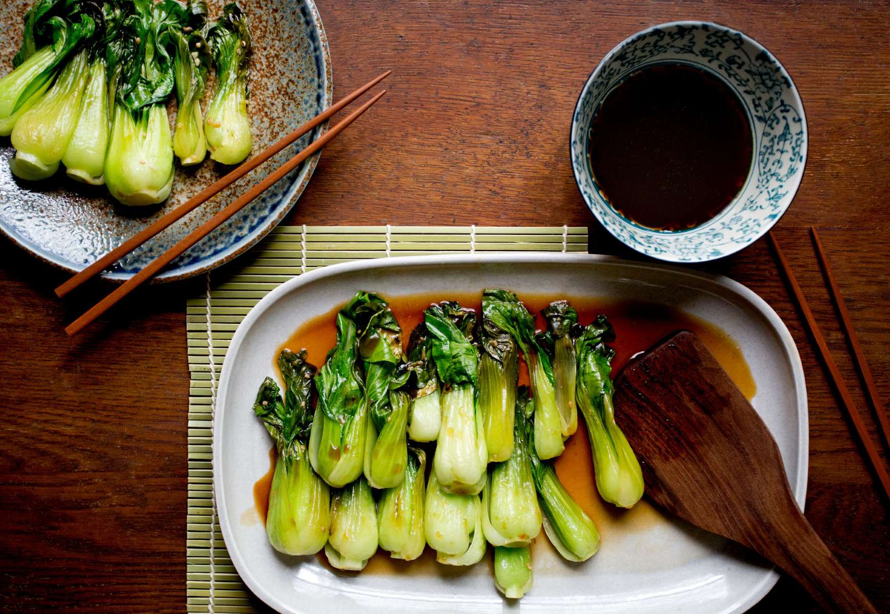 Healthy: Steamed Bok Choy With Baby Bok Choy And A Hint Of Sweetness