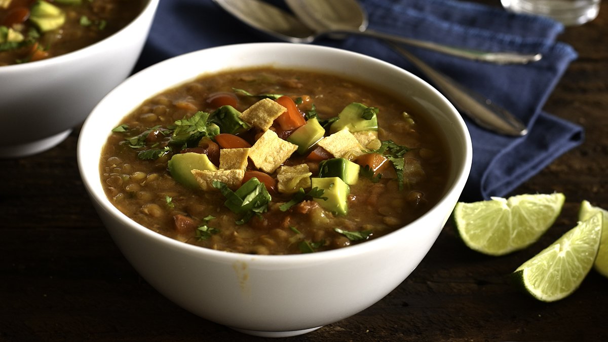 Mexican Lentil Stew For Slow Cooker