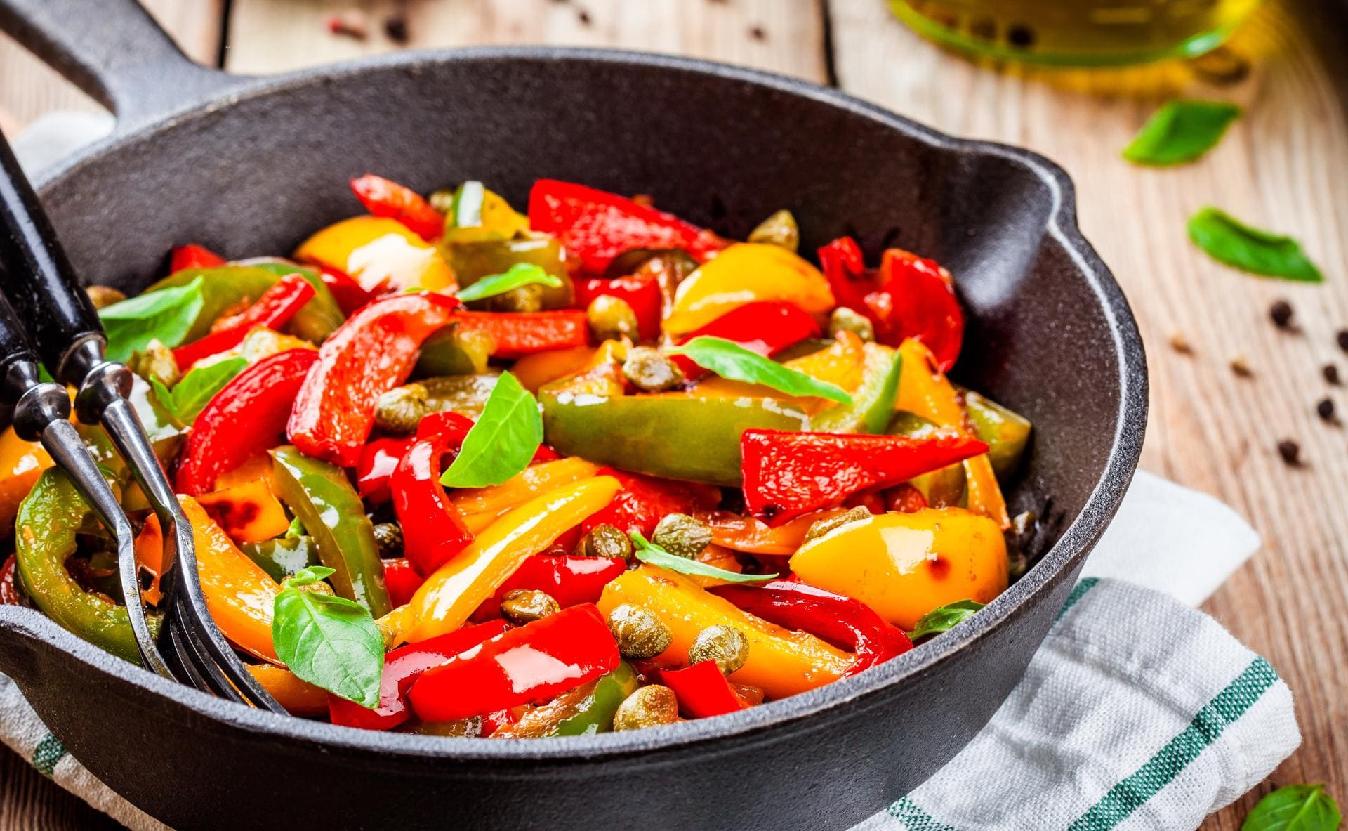 Piperade Stir Fry - A French Twist For Friday Night Dinner